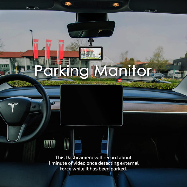 Dual Dash Camera with 1080P, 170° Wide Angle