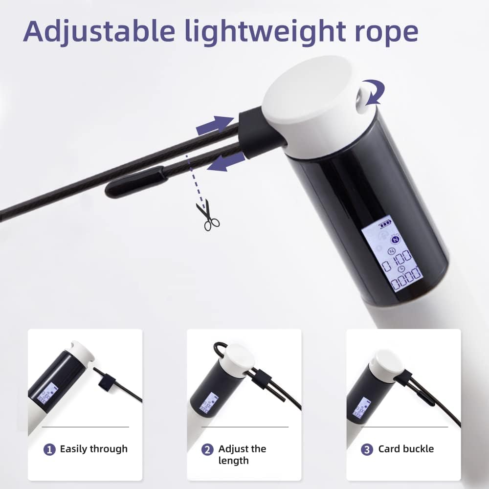 Smart Jump Rope with APP Data Analysis, AJR-020