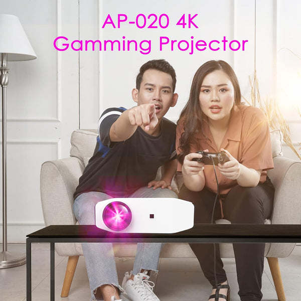 4K Projector with Wi-Fi & Bluetooth