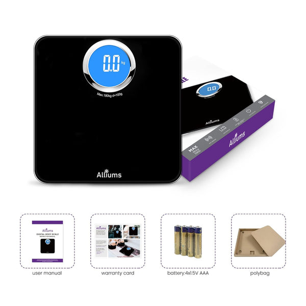 Digital Body Weight Scale with Step-On Technology