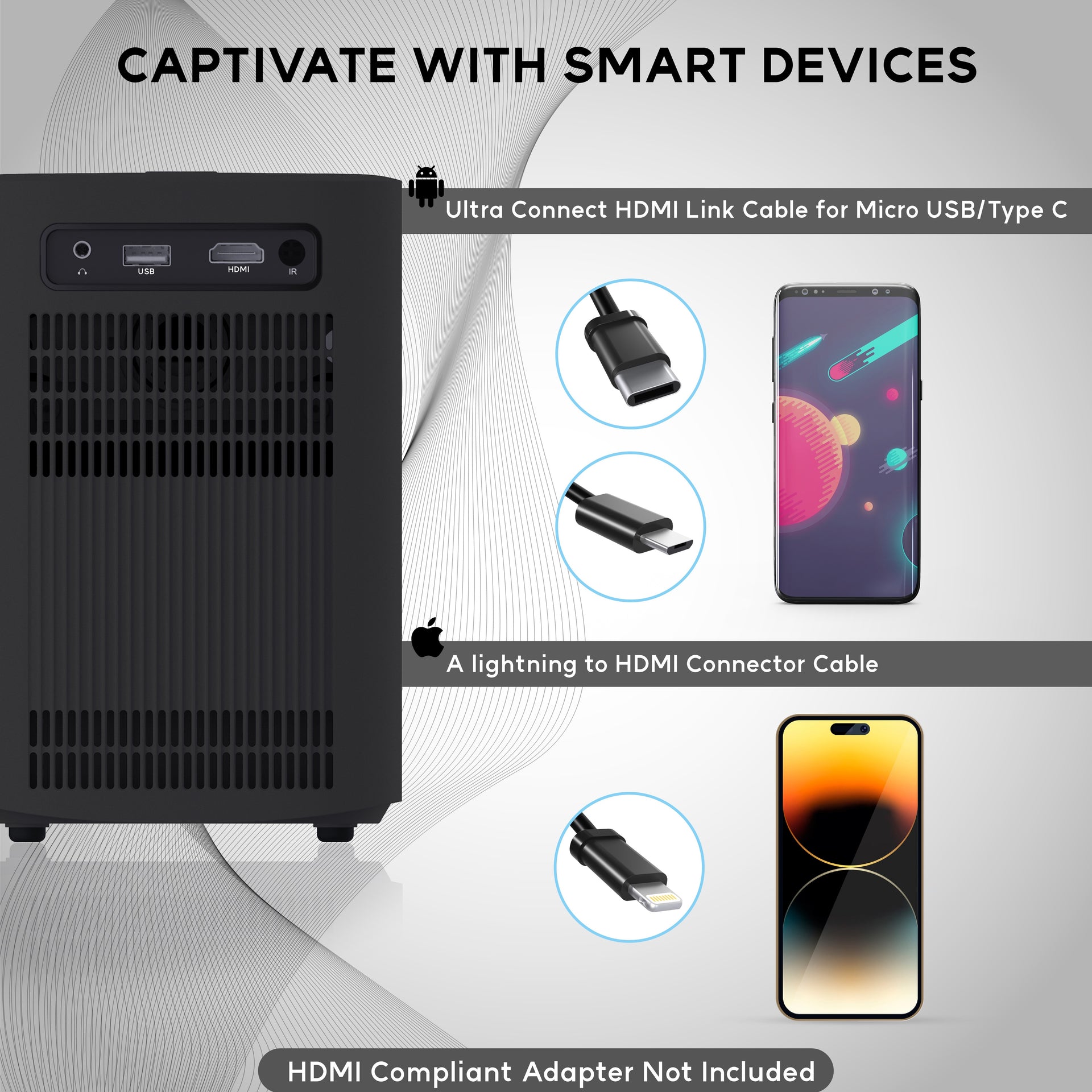 AP-16B_3rd Connectable Devices On projector 